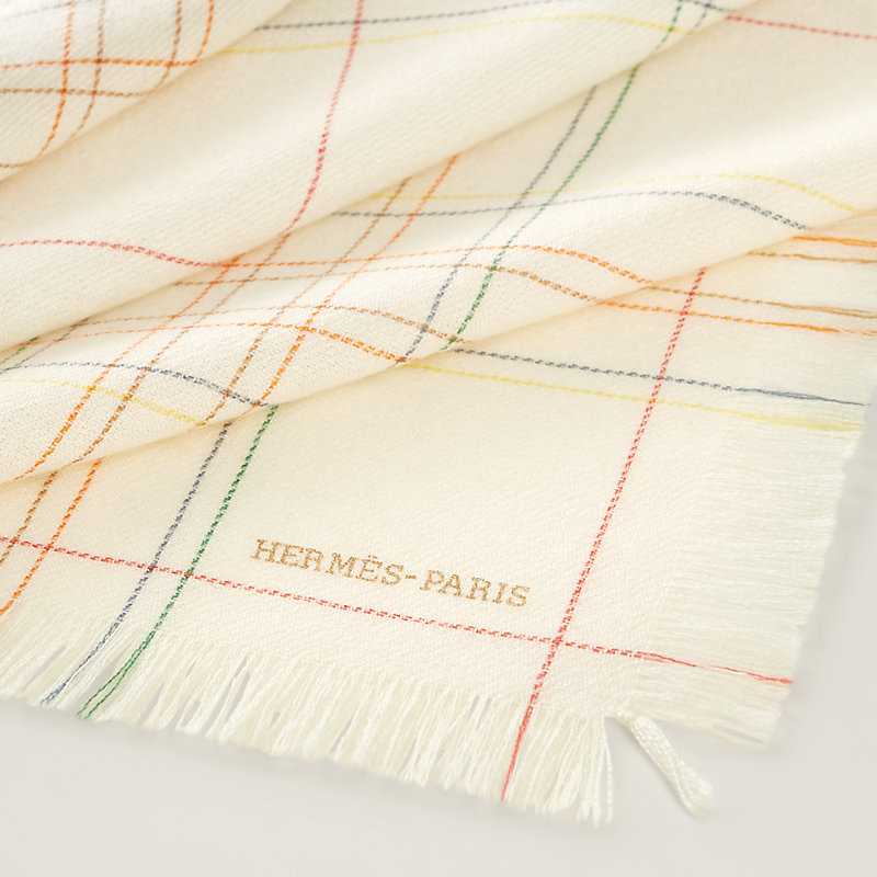 カレ 80 《チェック》 - グリーン | Hermès - エルメス-公式サイト
